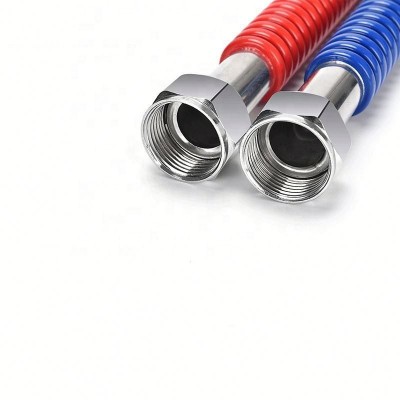 Ace hardware water hose gas hose corrugated stainless steel gas hose red