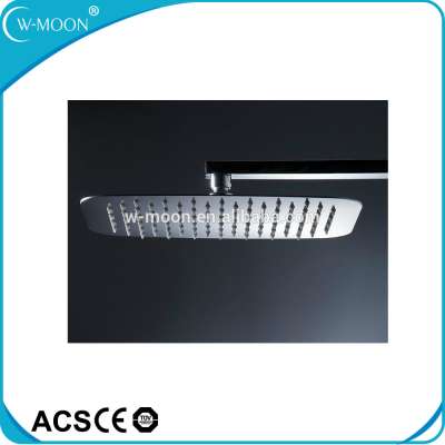 Rainfall 300x200mm Rectangle Stainless Steel Bath Shower Head