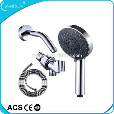 Shower Set Five Function Handheld Shower Head With Flexible Hose and Shower Arm Mount