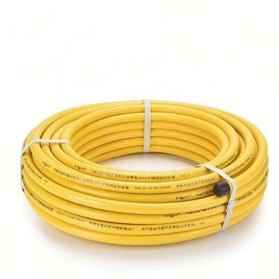 15 ft  20ft 25ft yellow flexible gas hose natural gas hose for spanish market