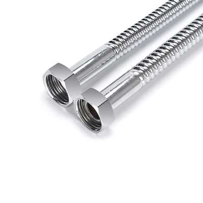 Cheaper stainless steel brass bellow hose corrugated copper flex hose